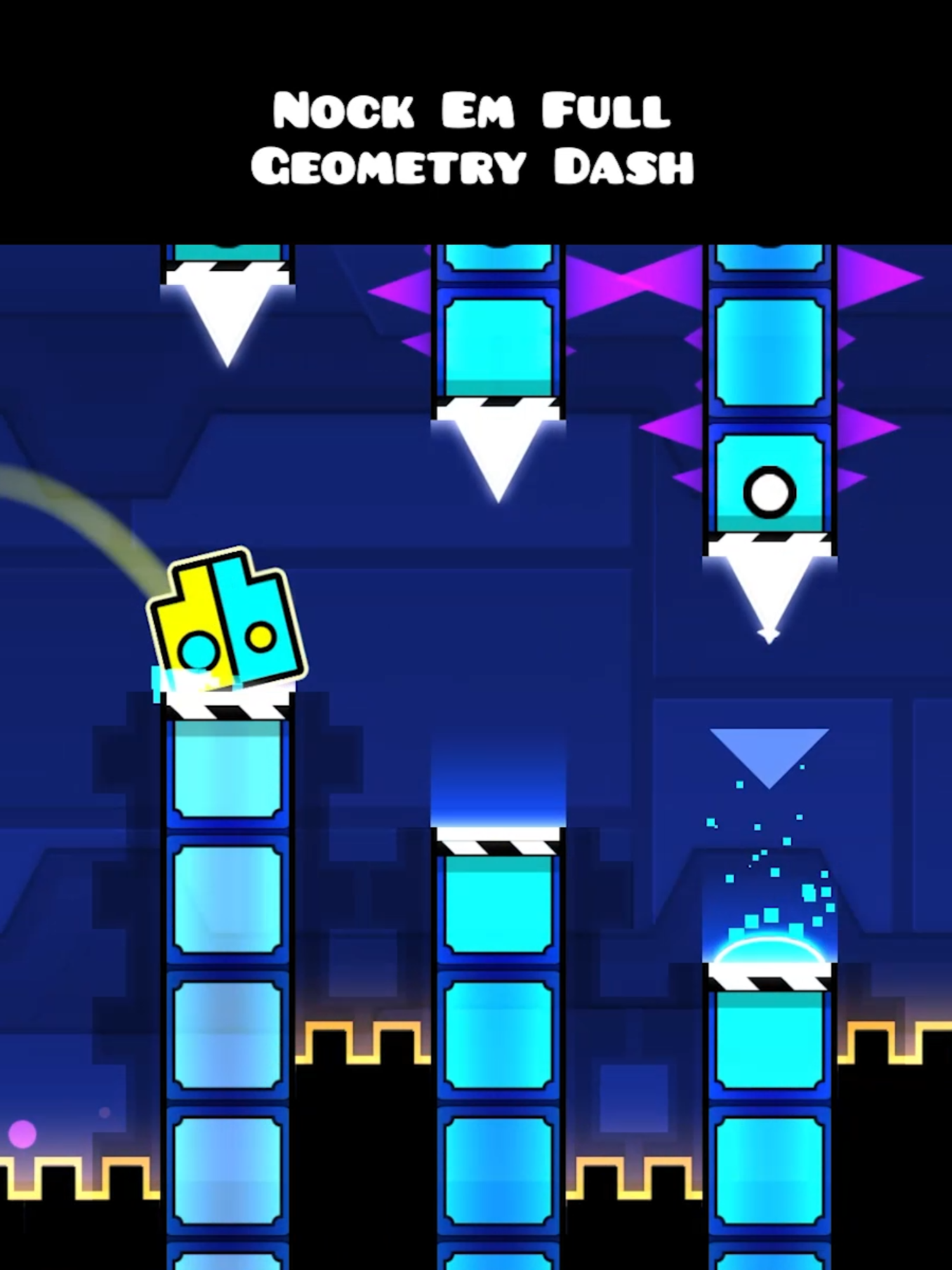 La última mejor versión de Nock Em de Geometry Dash #geometrydash #fyp #gaming #gd #robtop