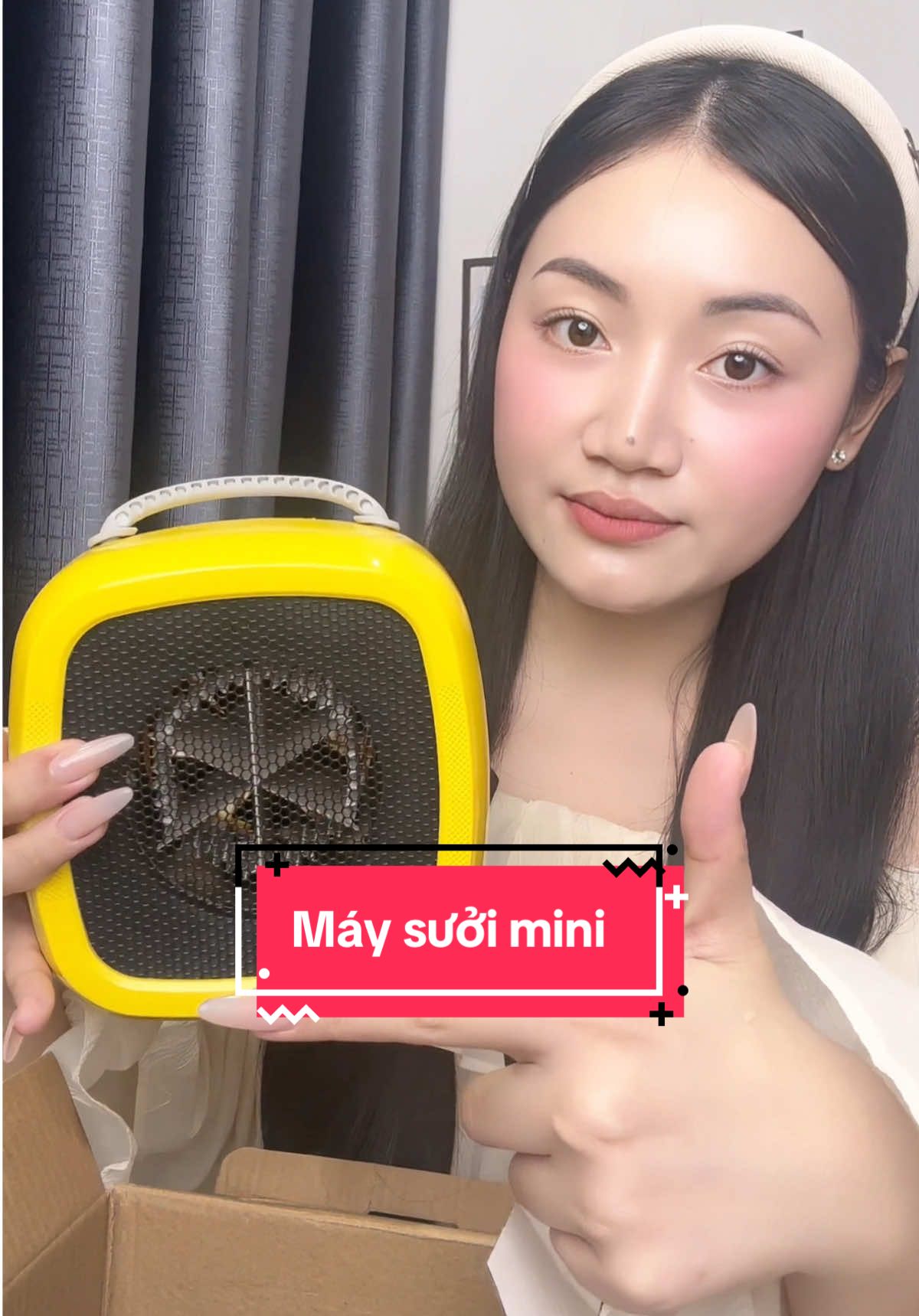 Quạt sươi mini để bàn có 2 chế độ nhiệt. Máy ấm nhanh rất cần thiết cho mùa đông #maysuoi #quatsuoi #densuoi 