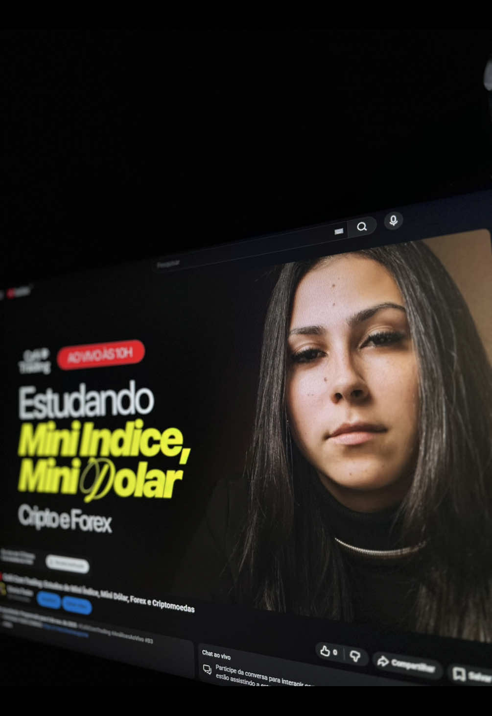 ☕️ AMANHÃ, às 10h — CAFÉ COM TRADING! Comece o dia comigo analisando o mercado ao vivo em busca das melhores oportunidades em B3, Cripto e Forex 🦅🔥 Preparado pra ajustar o gráfico e sair na frente? 📍 Canal Silveira Trader no YouTube 🎯 Ativa o lembrete e vem pro campo comigo — amanhã, 10h em ponto!