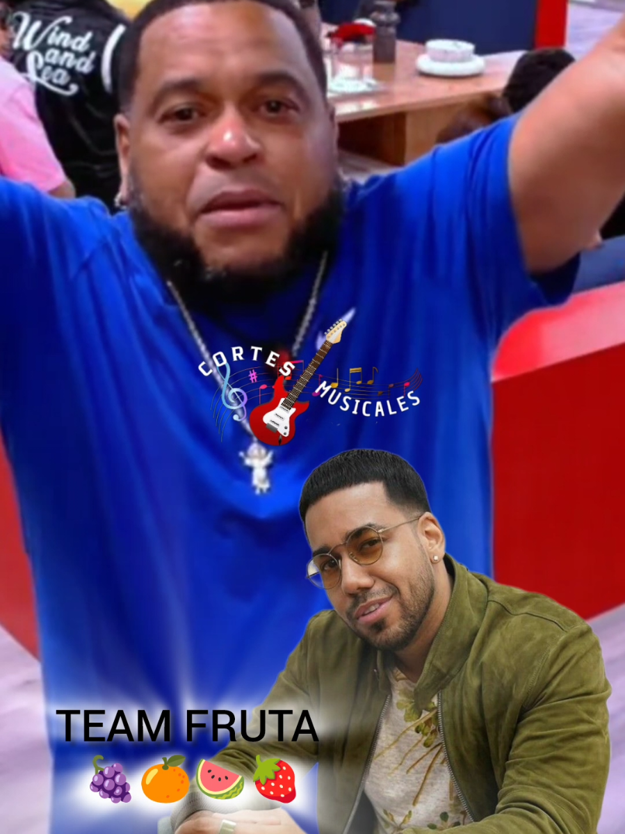 Romeo santos team fruta 🍇🍉🍋🍓🍊