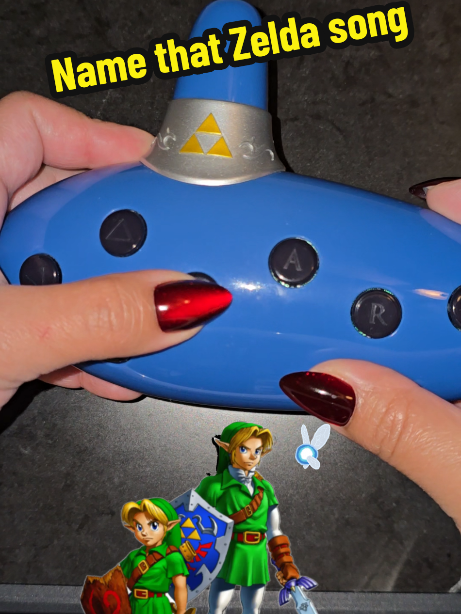 Replying to @notallroads.leadto.rome3 Name that Zelda song!! 🎼🎶 #zelda #ocarinaoftime #tloz #thelegendofzelda #legendofzelda 
