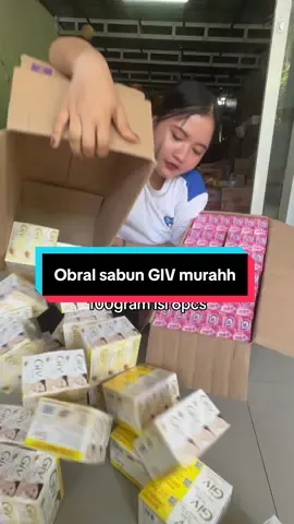 sabun GIv jumbo 100gram isi ada 6pcs order dikeranjang kuning y  #giv #sabungivjumbo #sabunmandi 