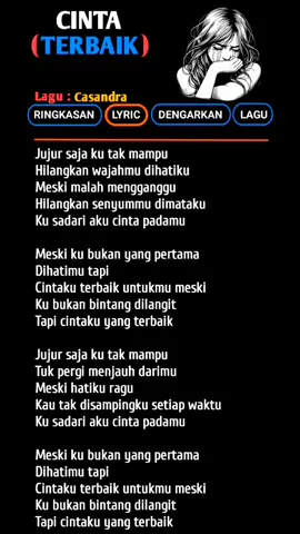 🇨 🇮 🇳 🇹 🇦  🇹 🇪 🇷 🇧 🇦 🇮 🇰  #lirycs_music  #lirycslagu #CapCut 