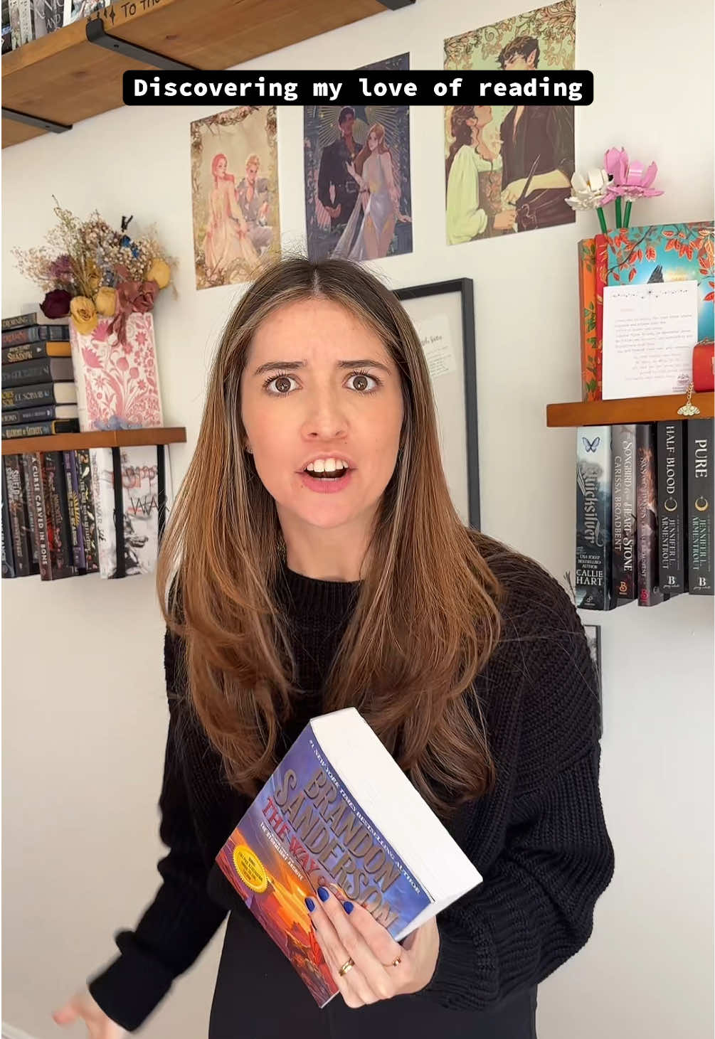 Who knew such a hobby could make me feel so good🙂‍↕️🫠 #BookTok #romantsy #brandonsanderson #bookish #fyp 