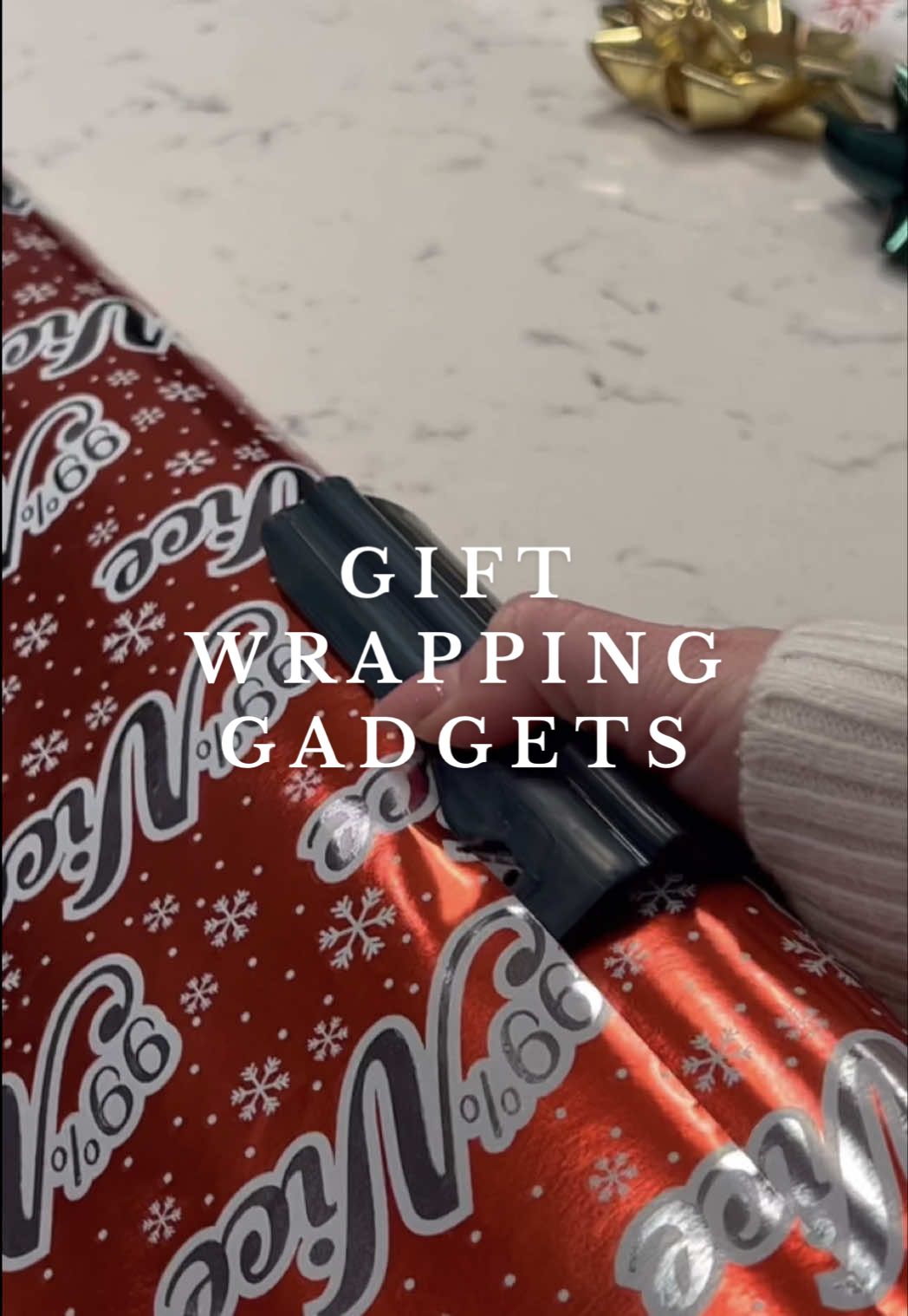 my fav gift wrapping gadgets 🎁🎄💫 #christmas #giftwrapping #amazongadgets #christmascountdown #christmasdecor    