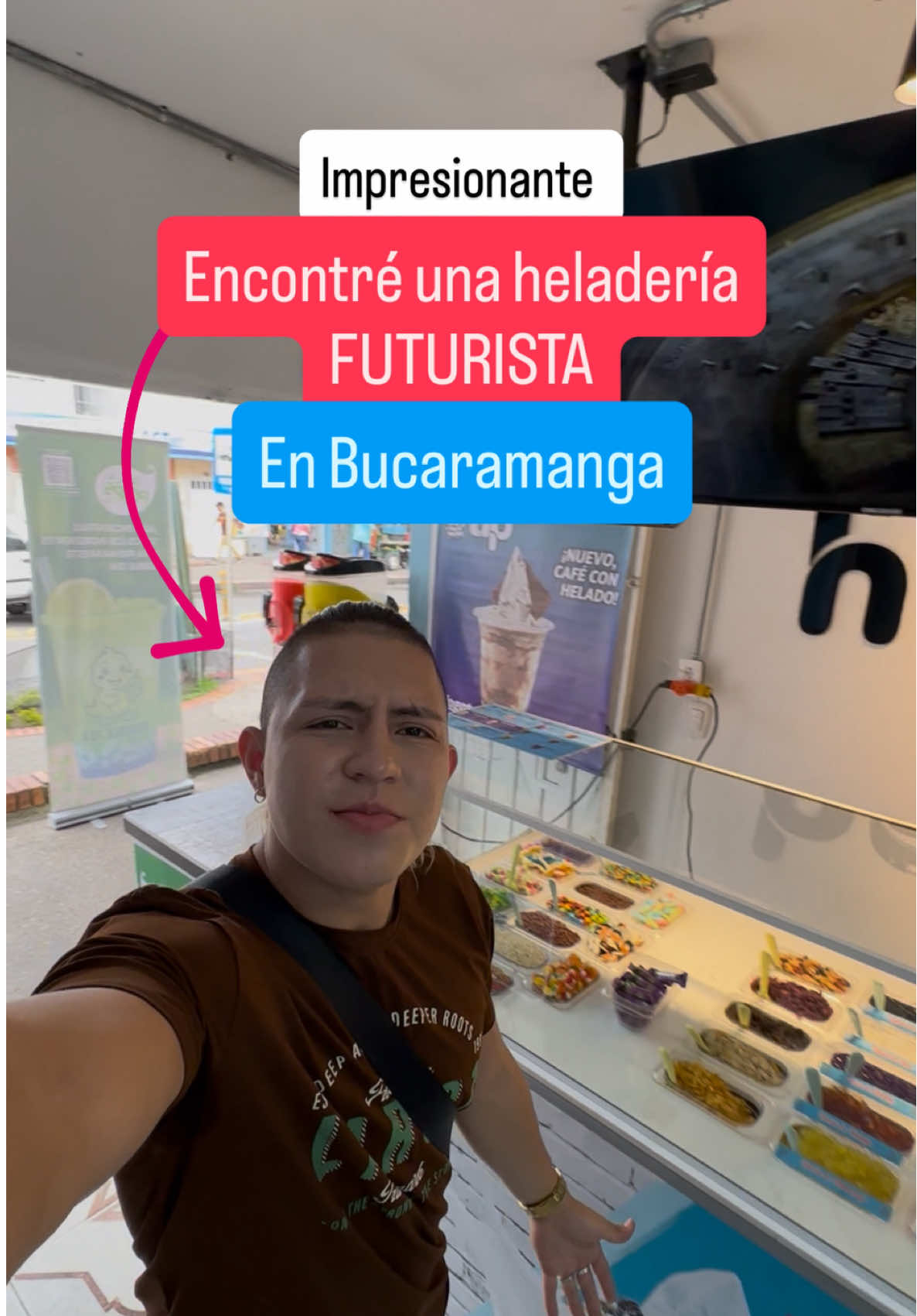 Planes humildes en Bucaramanga - impresionante heladería futurista en Santander, estoy seguro que querrás conocerla 😳  #bucaramanga #quehacerbucaramanga #restaurantesbucaramanga #heladeria #bucaramangacolombia🇨🇴 