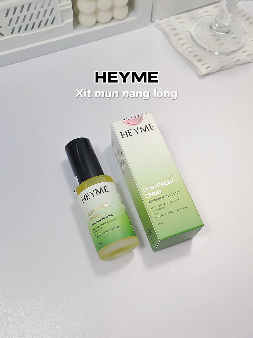 Xịt nang lông #heyme #xitviemnanglong #xitnanglong #xitmun