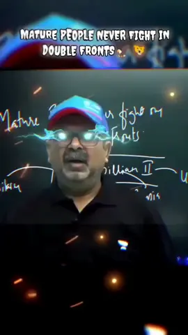 Mature ✨ people never fight on double front. Don't distract in so many problems.Just isolate your self for 1 year and you will meet your best version. 💪 🌠. #motivation #aura #power #flux #viral 
