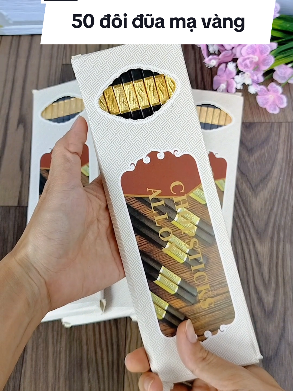 Đũa ăn dùng hàng ngày nên cứ 6 tháng là thay đũa sẽ an toàn vệ sinh hơn mấy chị,combo 50 đôi hôm nay có giá hời #nhadaily90 #duaancom #duahopkim #duamavang #duamavanghanquoc 