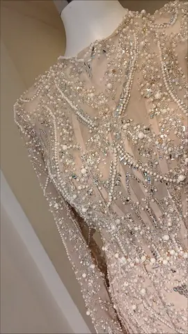 فستان خطوبة صك او هاى سواريه 🔥 #أتيليه_جليتير #خطوبة #هاند_ميد #عروسة_2025 #الشعب_الصينى_ماله_حل😂😂 