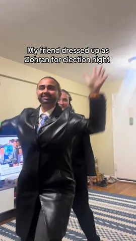 Who let Zohran in my apartment???😭 #zohran #zohranmamdani #newyork 