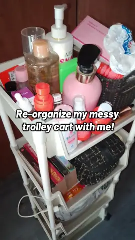 Re-organize session muna 🙂 #organizewithme #trolleycartorganizer #trolleycart #homeessentials #foryou 