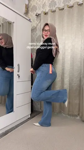 cutbray jeans andalan bahannya strech lohhh #jeans #cutbrayjeans 