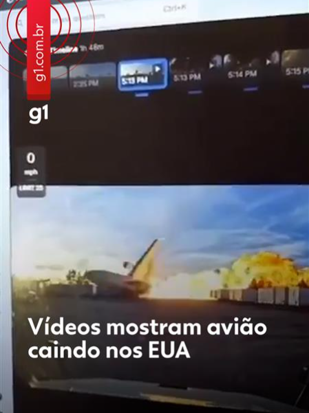 EUA - O avião de carga de grande porte que caiu nesta terça-feira (4) nos Estados Unidos é do modelo McDonnell Douglas MD-11 que já voou no Brasil. A aeronave tombou após a decolagem no aeroporto Muhammad Ali, na cidade de Louisville, no estado do Kentucky. Três pessoas morreram e outras 11 ficaram feridas, segundo o governador do estado. Imagens que circulam nas redes sociais mostram chamas na asa esquerda do avião e uma trilha de fumaça durante a decolagem. A aeronave chegou a se erguer levemente do solo antes de cair e explodir. Saiba mais clicando em 'leia o artigo' #g1 #g1mundo #EUA #aviãodecarga #louisville #tiktoknotícias