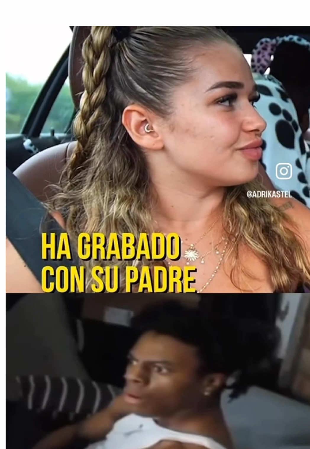 HA GRABADO CON SU PADRE…. . . . . #humor #reflexiones #consejos #mujer #makeup