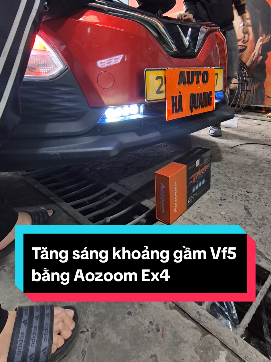 Bi trợ sáng Aozoom Ex4 cho Vf5 #vinfastvf5  #vinfast  #hào_quang_auto  #oto  #aozoom 