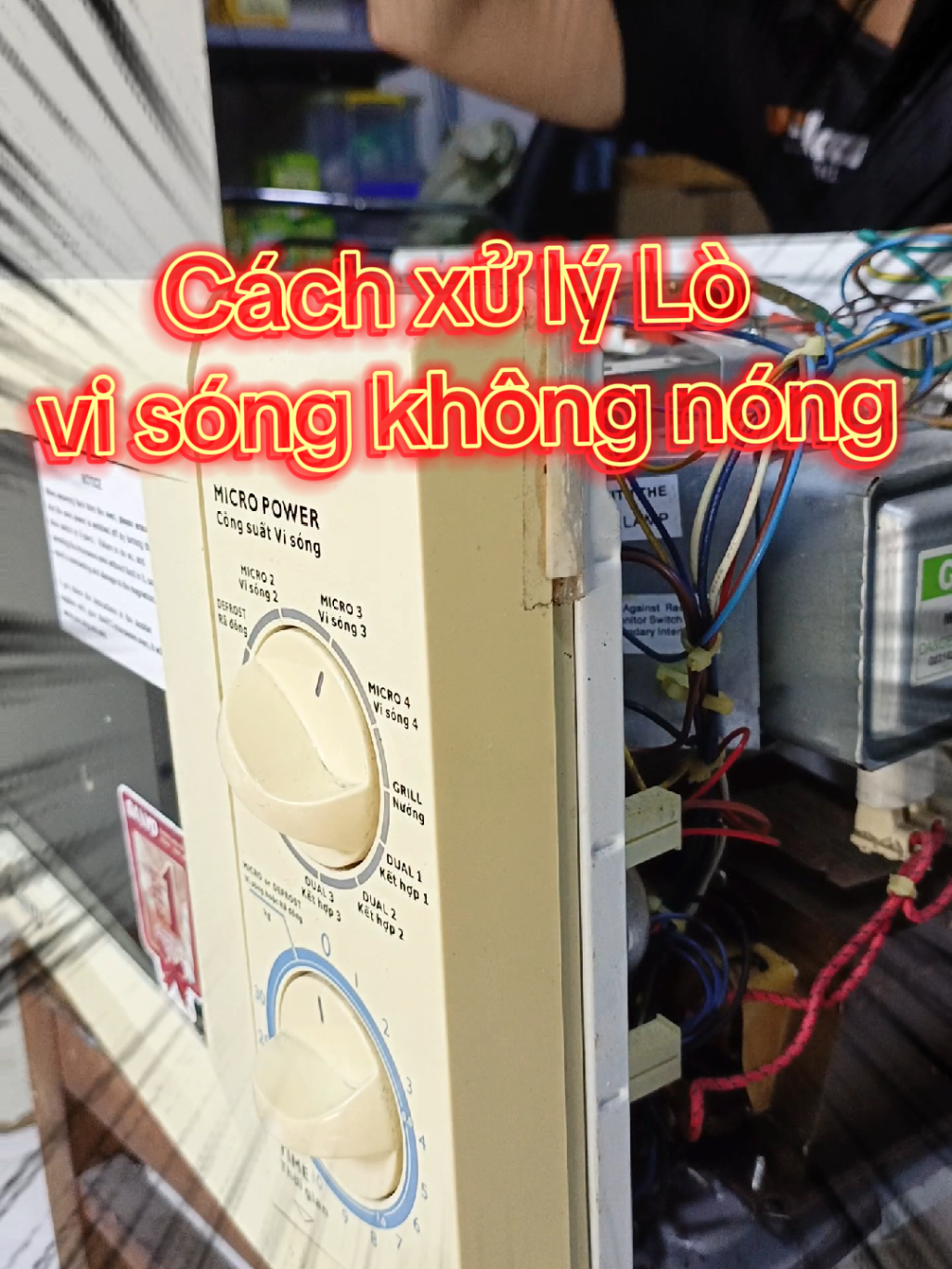 Cách xử lý lò vi sóng không nóng #xuhuong #maihoangreviews #lovisongkhongnong #lovisong #sanyo 