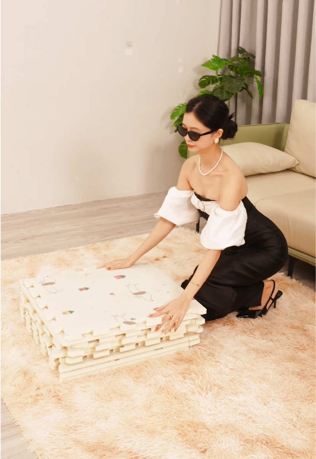 ASMR: thảm chơi cho bé #pakey #pakeyasmr #thamxop #thamgapgon #thamxopghep 