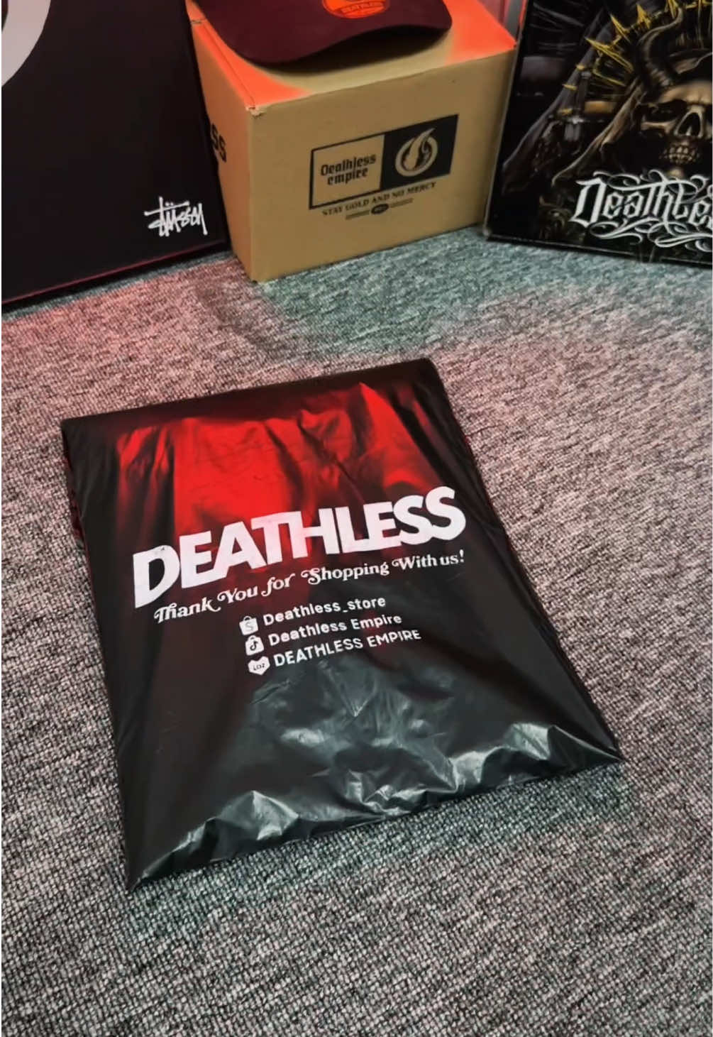 UNBOXING TIME‼️ #deathlessempire #deathlessstore #deathless 