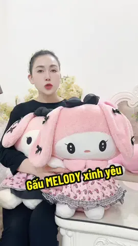 Gấu MELODY xinh yêu lắm #xuhuong #gaubong #quatang #melody #kuromi 