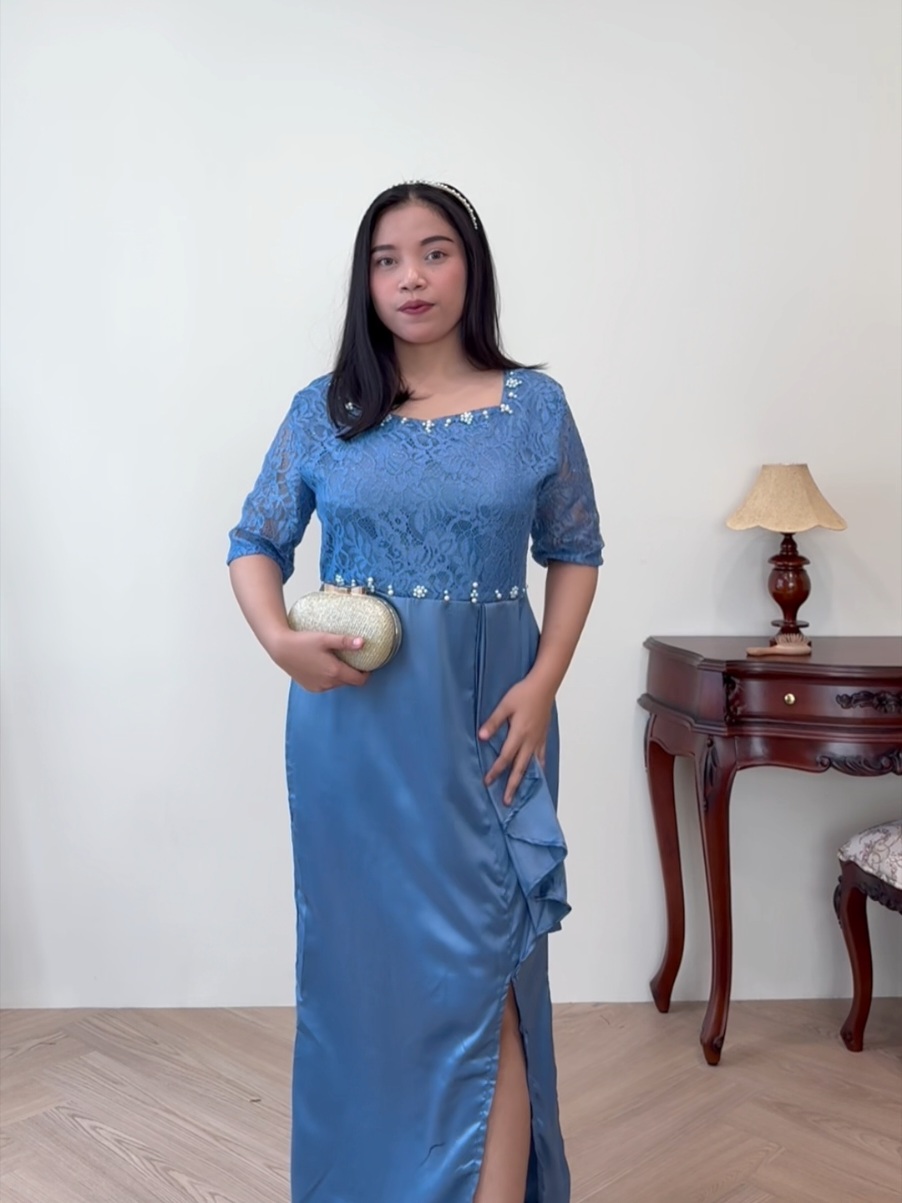 🩵🩵✨️ #dresskondangan #dressmewah #kebayapremium #fyp #dressbestseller 