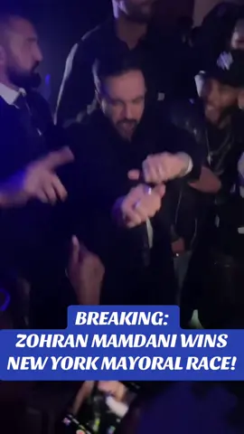 BREAKING: ZOHRAN MAMDANI WINS NEW YORK MAYORAL RACE, DEALING MASSIVE BLOW TO TRUMP. #mamdani #democracy #nyc #changeiscoming 