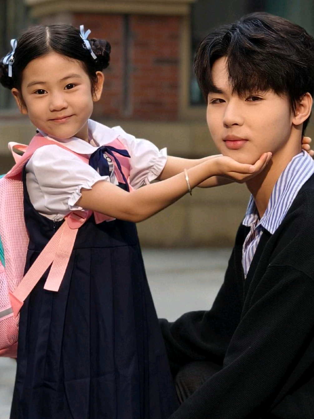 lucunyaaa😭😭  lily and yosua  #范文跃 and #可蓝婉艺  anak kaya menyembuhkan #melolo #drachin #dramachina 