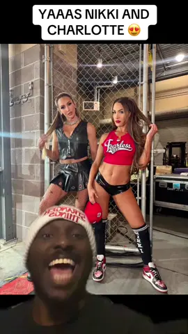 YAAAAS LADIES #nikkibella #charlotteflair #fyp #viral #wrestlingtiktok