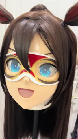 The latest mask in the roster,El Condor Pasa #kigurumi #umamusume #elcondorpasa 