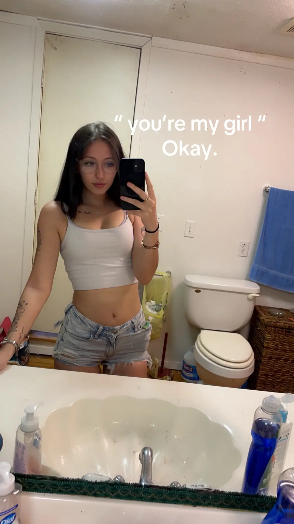 All I got left is okay..okay to them being terrible people..okay to them hurting people that didn’t deserve it. #okay #lies #chooseyou #betonyourself 