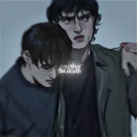 together in death art. kidovna, scapegods, camrlart #mikewheeler #willbyers #byler #strangerthings #aftereffects 