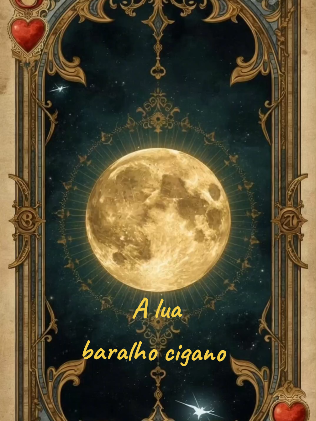 A carta da lua no baralho cigano. Oito de copas ♥️  #alua #baralhocigano #cartomancia #aprendabaralhocigano #aulabaralhocigano 