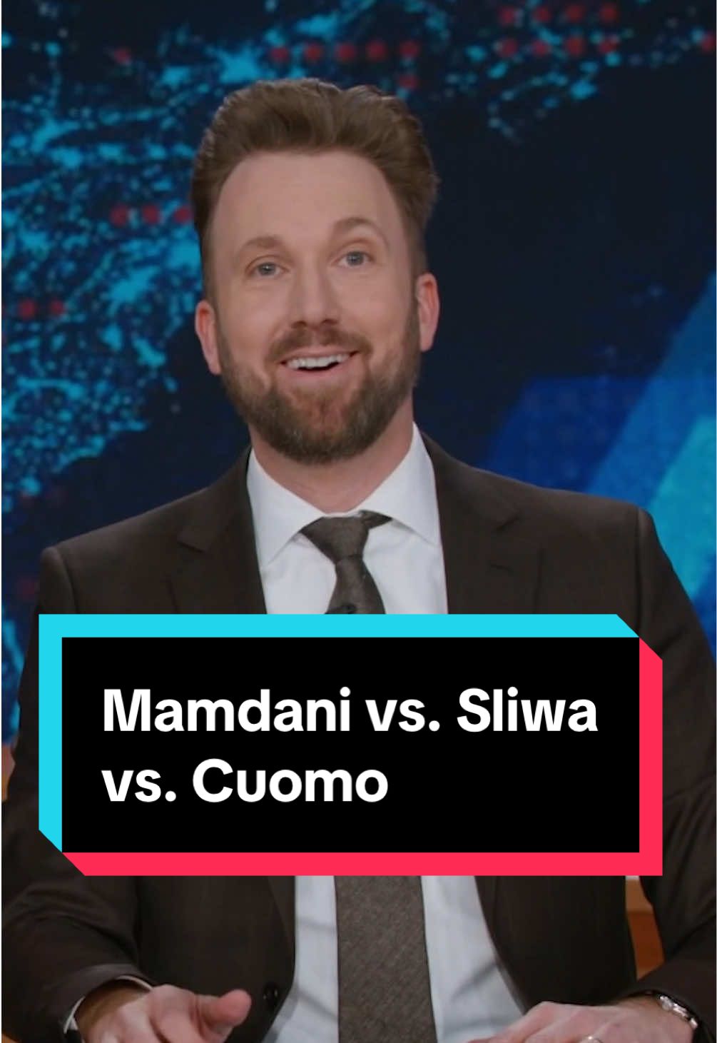 The New York mayoral race boils down to Mamdani vs. Sliwa vs. a dude who drives the O.J. Bronco #DailyShow #ZohranMamdani #AndrewCuomo #NYC 