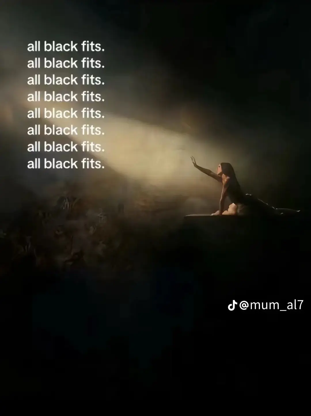 can’t go wrong with some black 😩 #allblackfit #BlackTikTok #fyp #wlw 