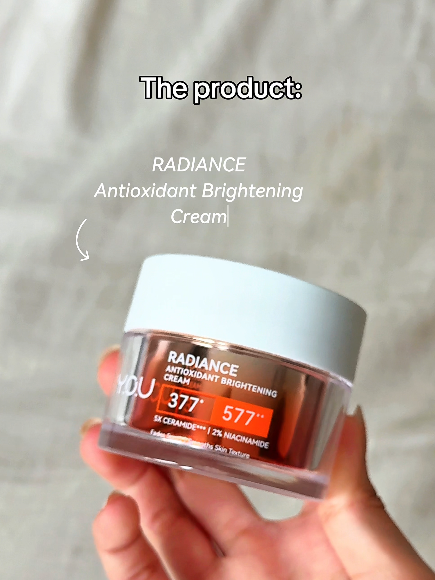 The glow speaks louder than words 💫 #youbeautymy #youbeauty #radianceglow #radiance #radiancecream