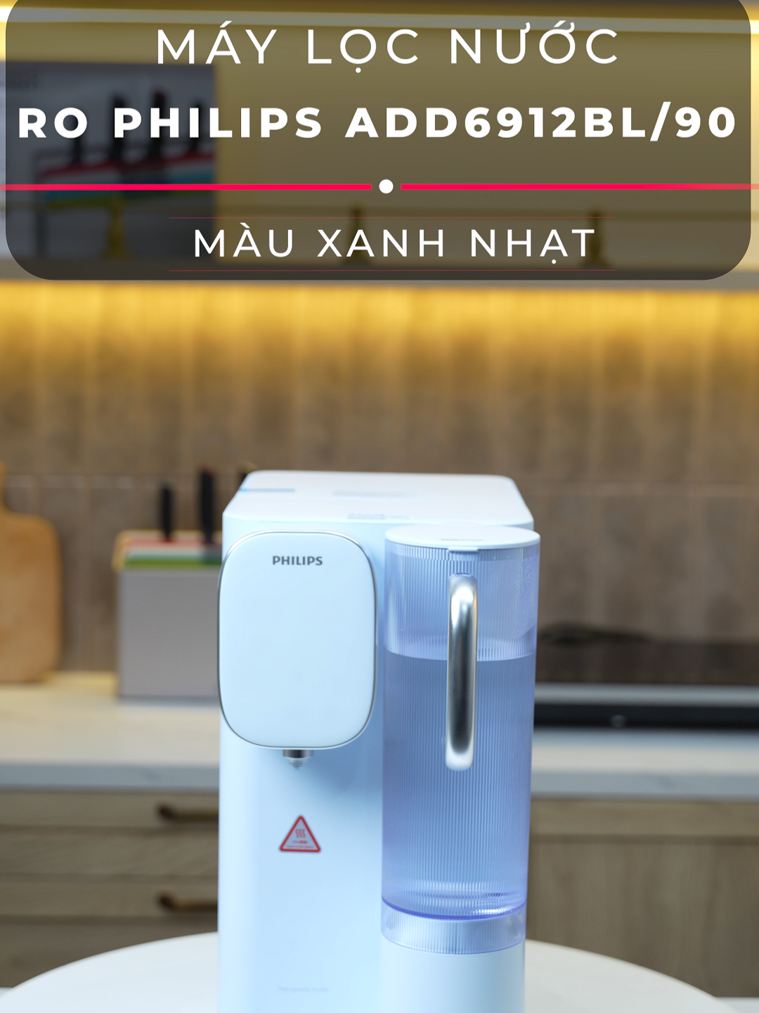 Máy lọc nước RO Philips ADD6912BL/90 màu xanh nhạt #germanysnt #giadungnoidiaduc #giadungcaocap #giadungthongminh #Philips #maylocnuoc #yeubep #yeubepnghiennha #housetour #xuhuong