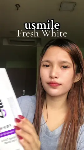 Try this usmile Fresh White Advanced 3D-Lock Tech #usmile #toothpasterecommendation  #toothpaste 