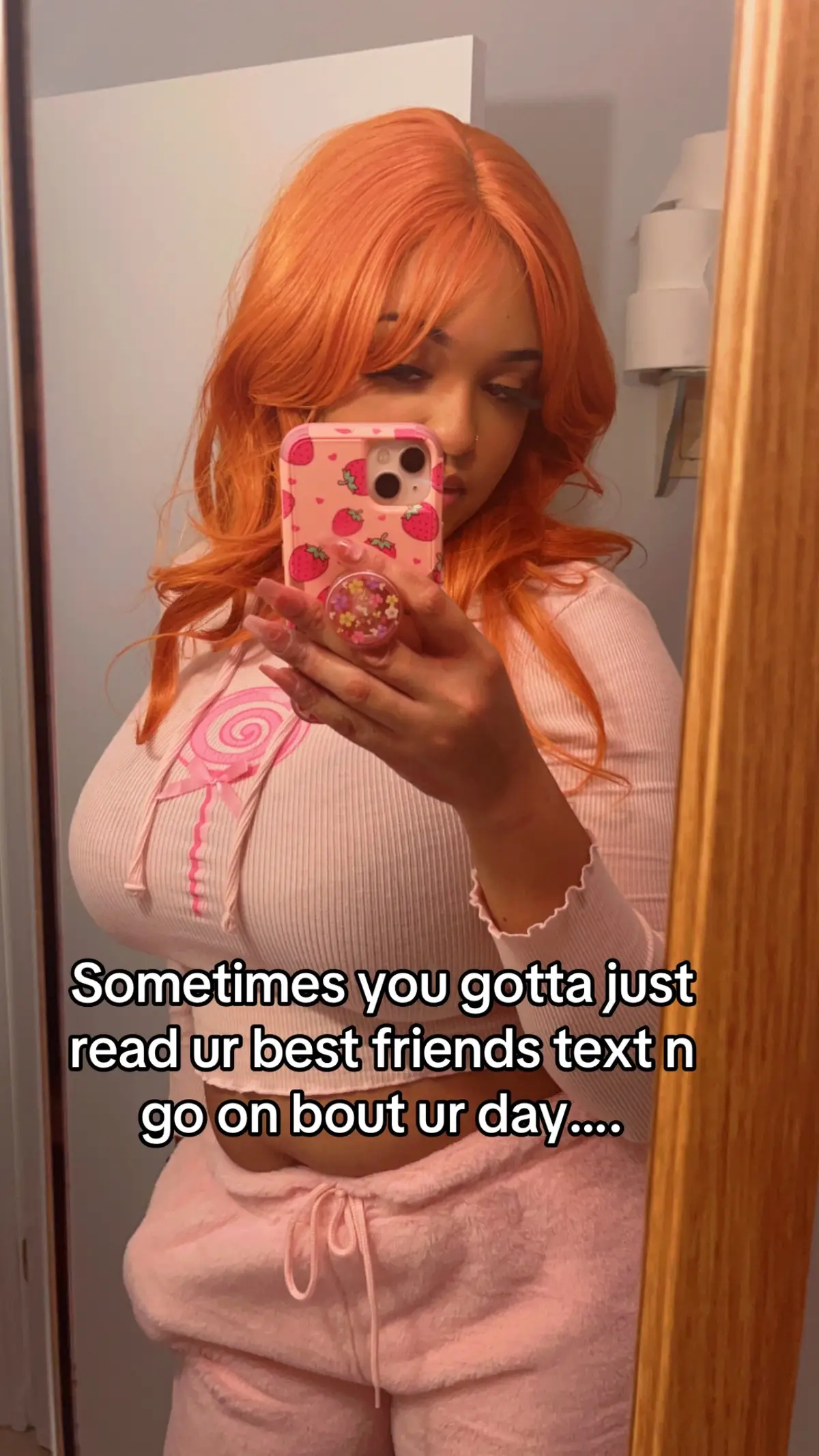 And I was genuinely excited for a picture of us too @cherrie 🍒 #fyp #texts #bestfriend #sheknowswhatshedid