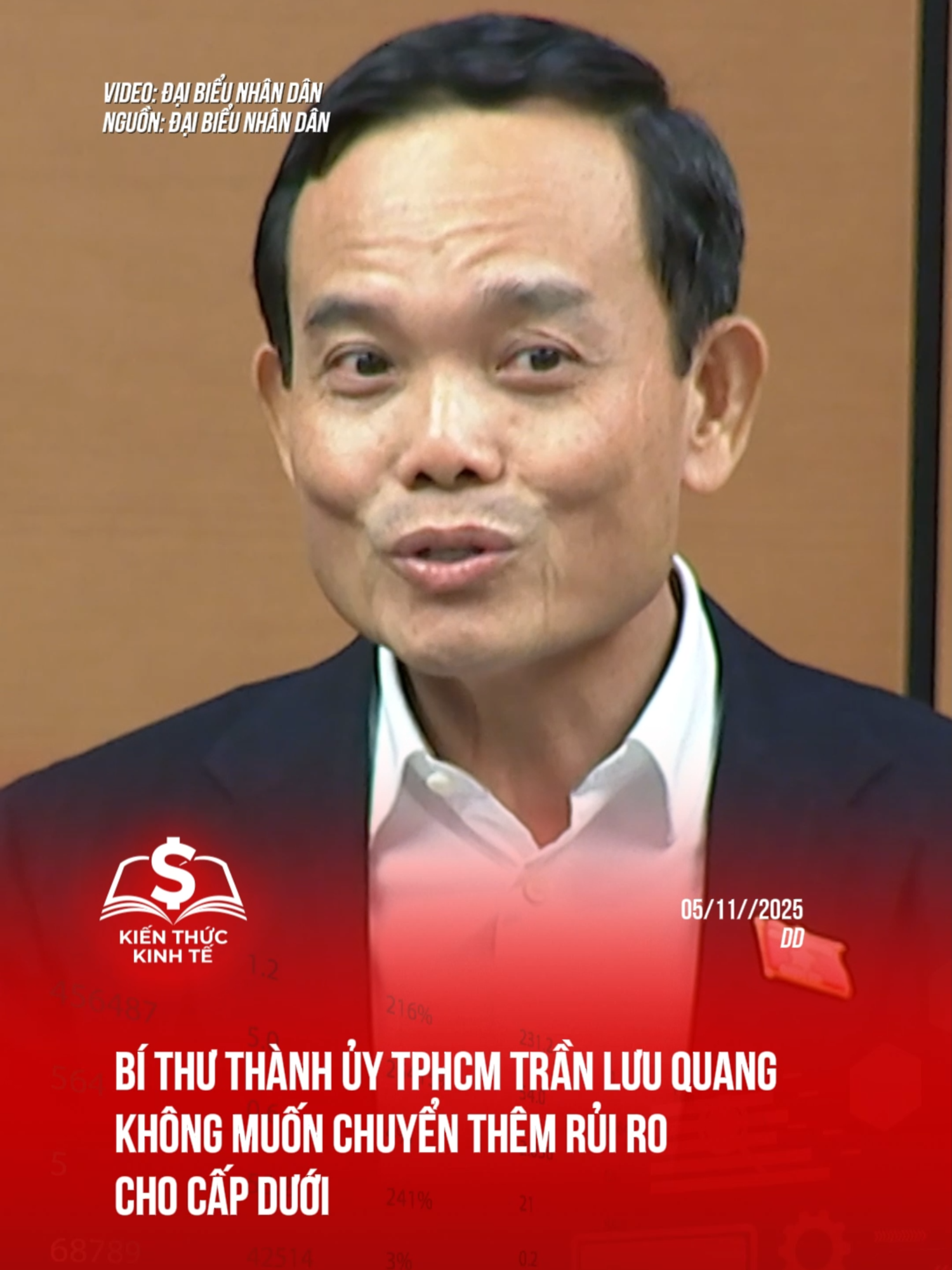 [Góc tin nhanh] Ông Trần Lưu Quang không muốn chuyển thêm rủi ro cho anh em #kienthuckinhte #tiktoknews #tranluuquang #tphcm