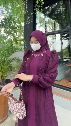 Karina Dress Burgundi ✨  #promoguncang1111 