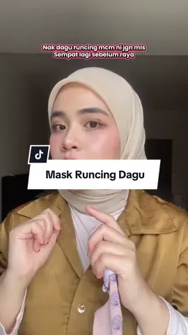 Pakai tiap mlm tauu tauuu. Hari hari pakai baru dpt result #raya2026 #fyp 