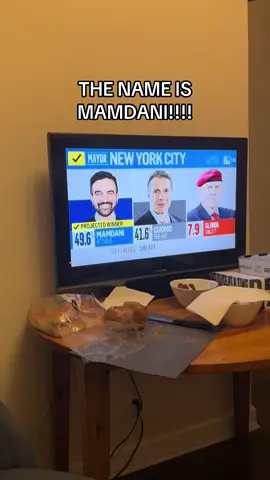 book club’s live reaction to the BEST NEWS EVER #MAMDANI #nyc #mayor 