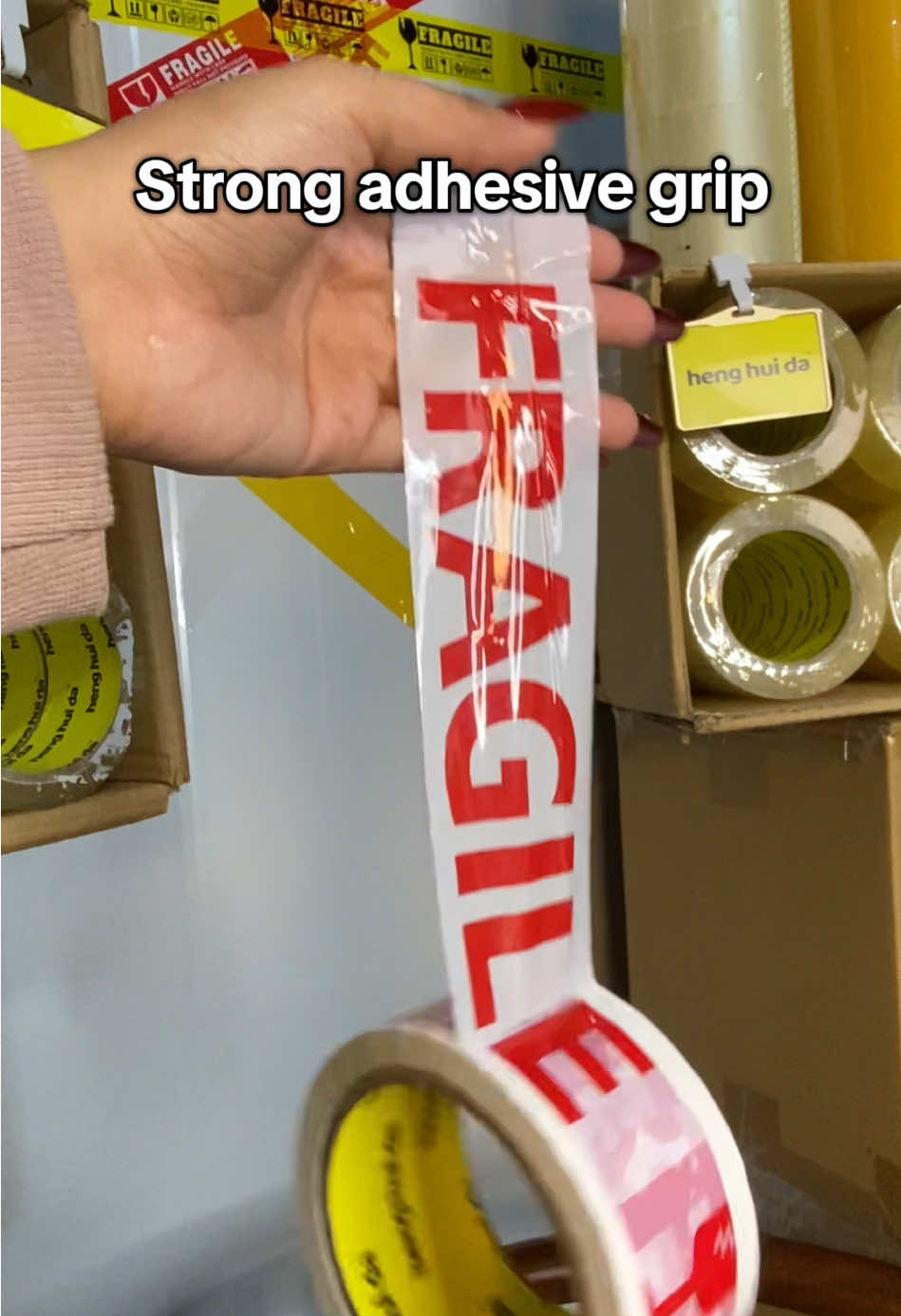 Fragile packaging tape #fragiletape #packagingtape #fragilesticker #tape #fragiletape 