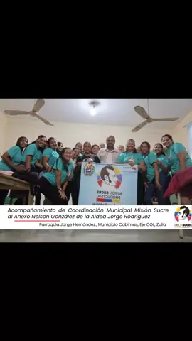 Misión Sucre en Cabimas, realizando acompañamiento al prescolar Nelson González de la Aldea Jorge Rodríguez. @Nicolás Maduro  @Delcy Rodríguez Gómez  @mineduuniversitaria  @Ricardo Sánchez  @Luis Gerardo Caldera Morales  @Frankcarreno  @Misión Sucre  @marita  @Avelin Chirinos de Díaz  @Henyelber Callama  #misionsucre #misionsucrecabimas 