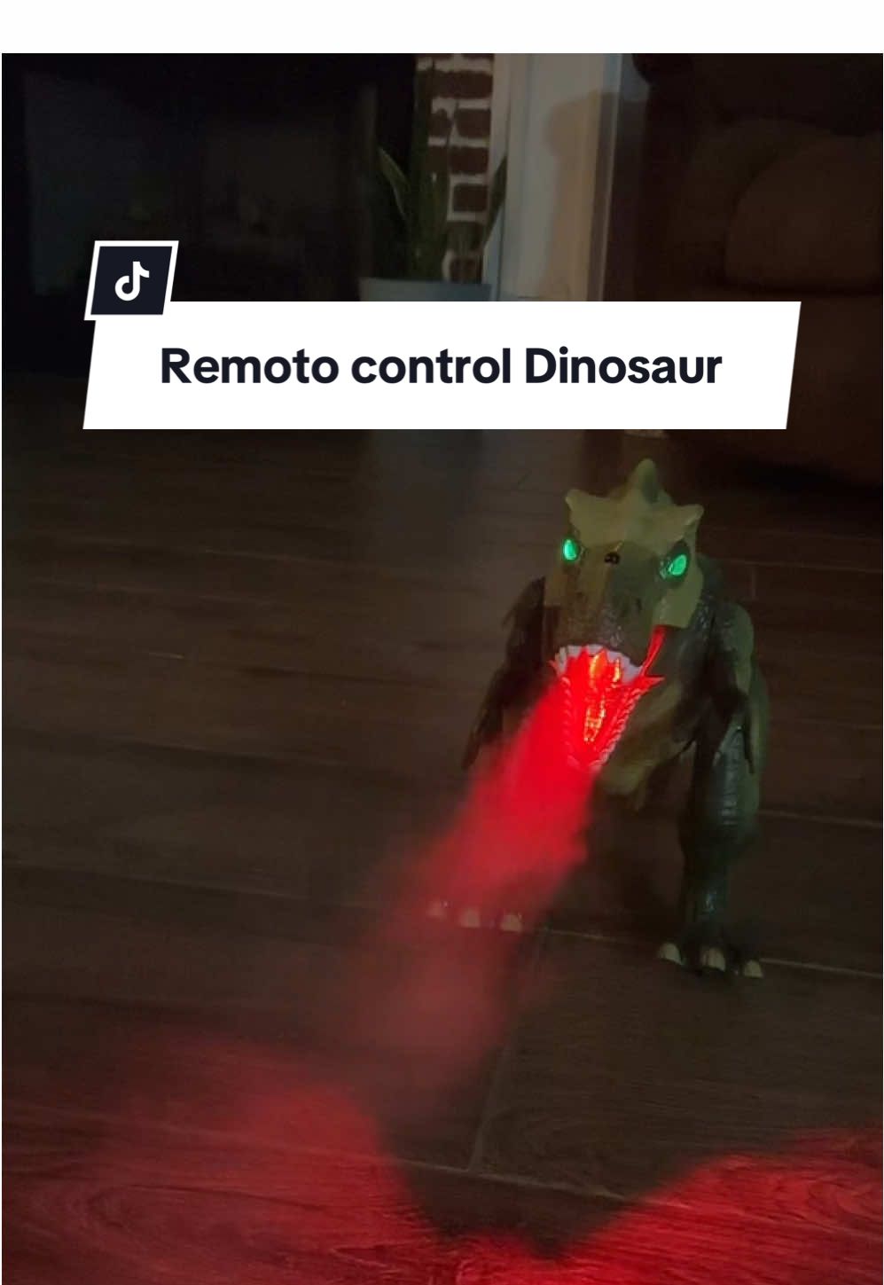 What kid would not love this fire breathing remote control dinosaur #dinosaur #remotecontroldinosaur #kidstoys #christmasgiftideas #tiktokshopblackfriday @NETNEW TOYS 