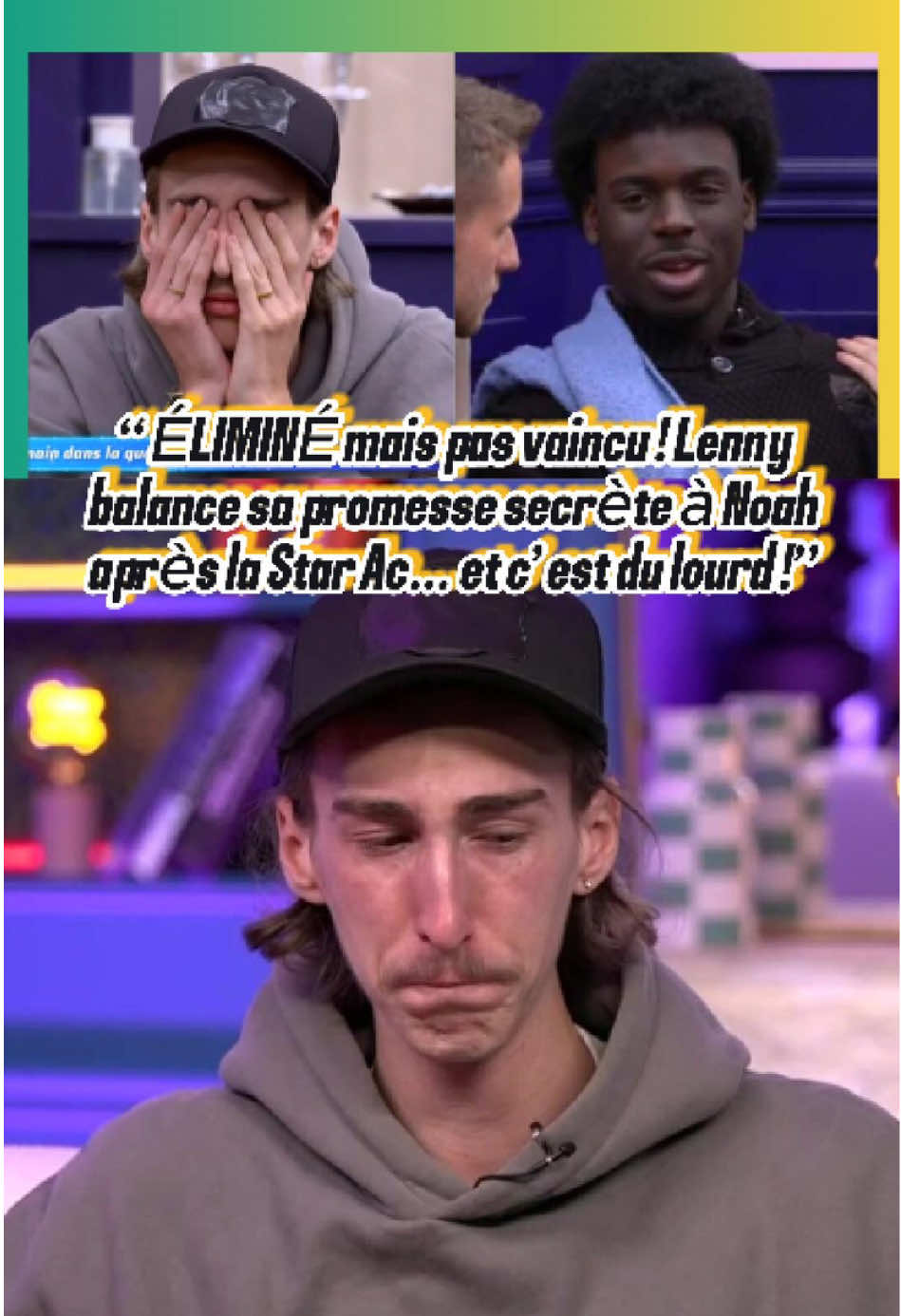 “ÉLIMINÉ mais pas vaincu ! Lenny balance sa promesse secrète à Noah après la Star Ac… et c’est du lourd !”#StarAcademy #Lenny #Noah #Musique #FrenchTalent
