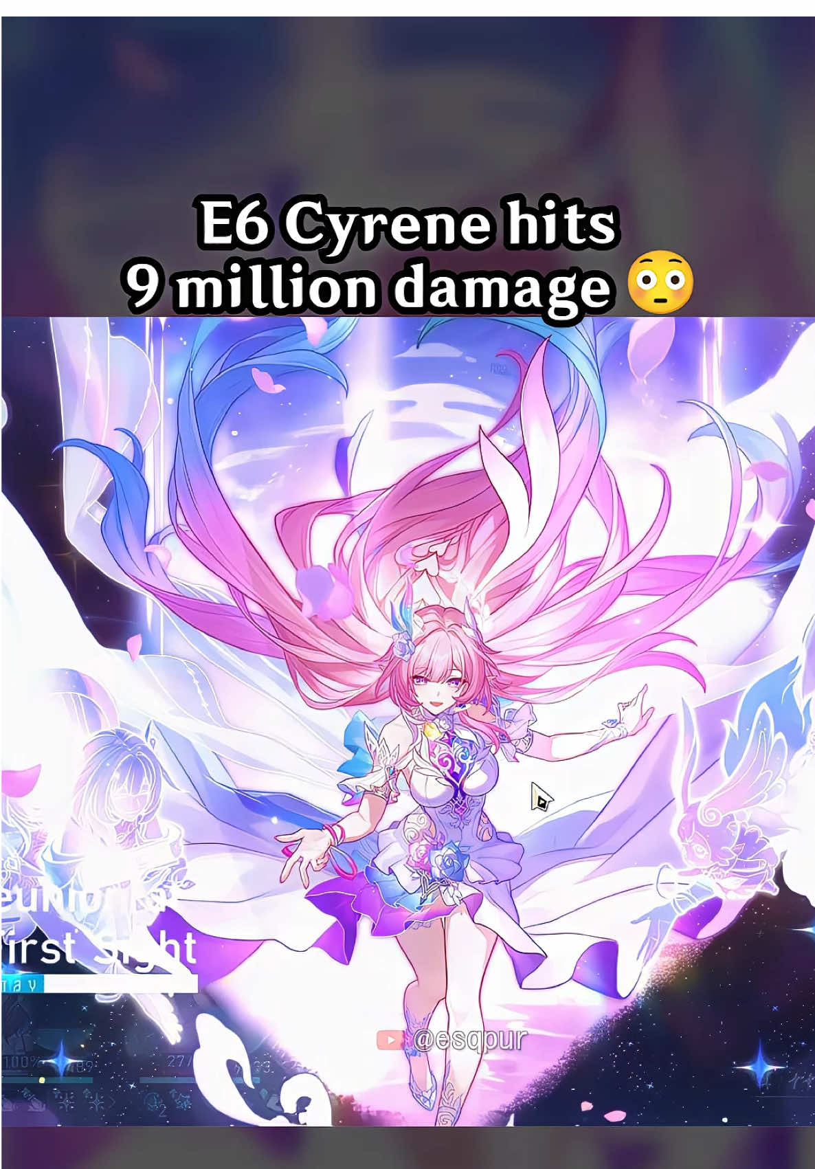 E6 CYRENE HITS 9 MILLION DAMAGE 😳 #HonkaiStarRail #hsrcreators #hsrguide #Cyrene 