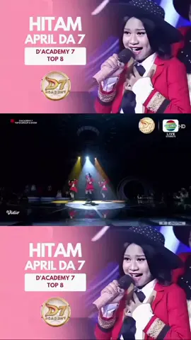 Hitam - April Da7 Top 8 group 2  Tag : @APINGG @DA7 DEDE APRIL  Hastag : #da7april #hitam #aprilda7 #indosiar #fyppppppppppppppppppppppp 