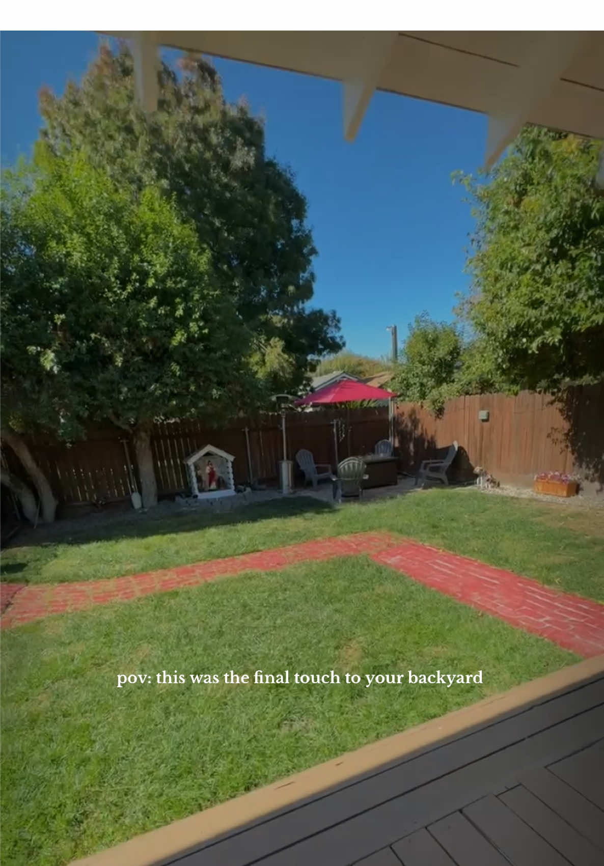 reached a certain age where… this  😍 #altar #backyard #decor #senoralife #dream #fypシ #godisgoodallthetime 