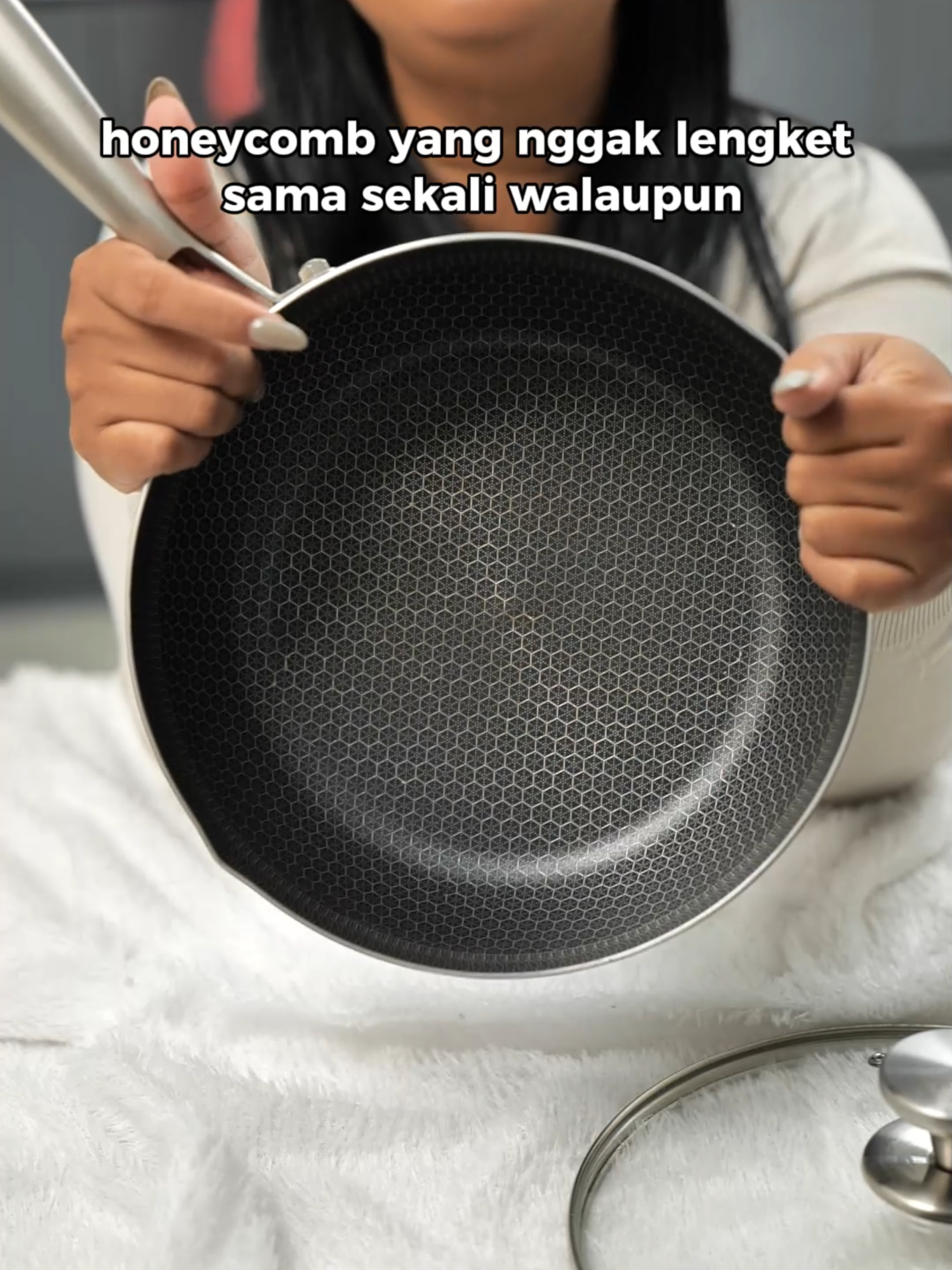 wajan stainless 316 tapi anti lengket 😍 #freemir #wajan #stainless #wajanstainless #stainlessantilengket